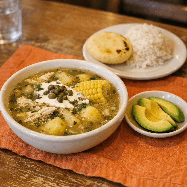 Ajiaco (Traditional Chicken Soup)