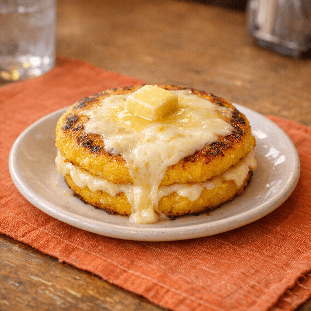 Arepa de Choclo con Mozzarella