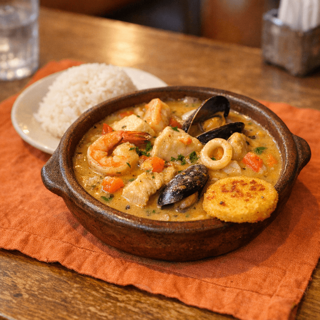 Cazuela de Mariscos (Seafood Casserole)