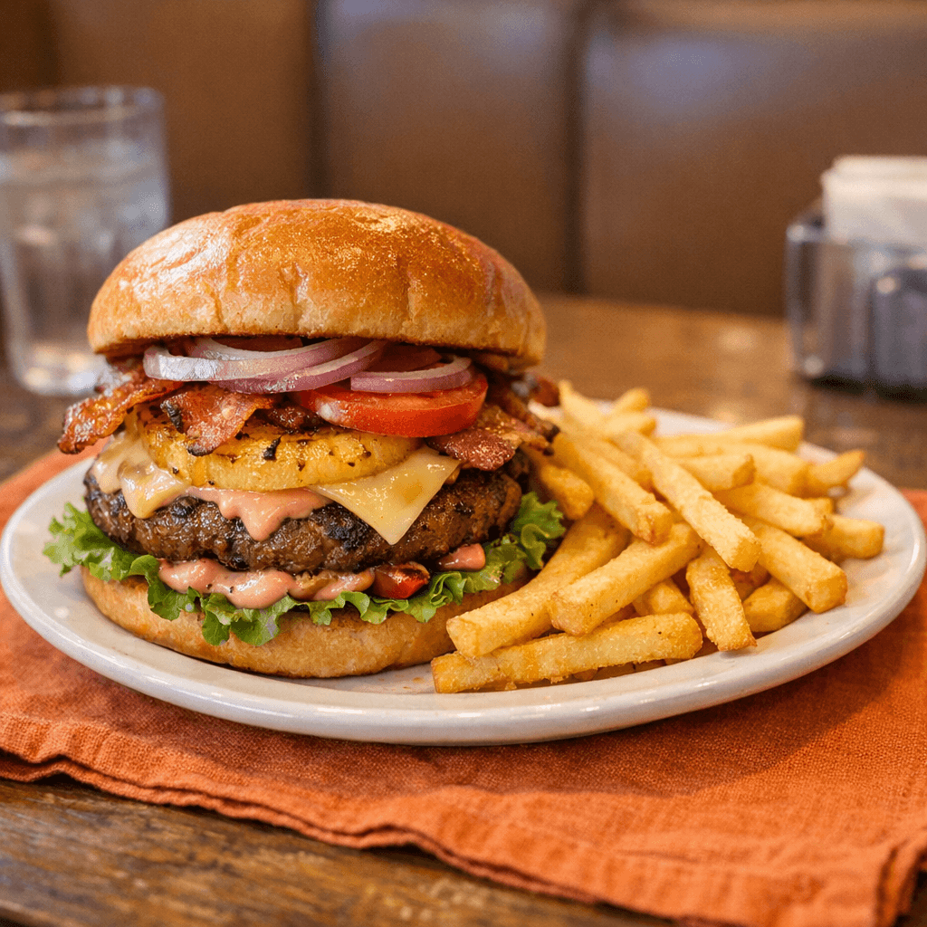 Hamburguesa El Ático