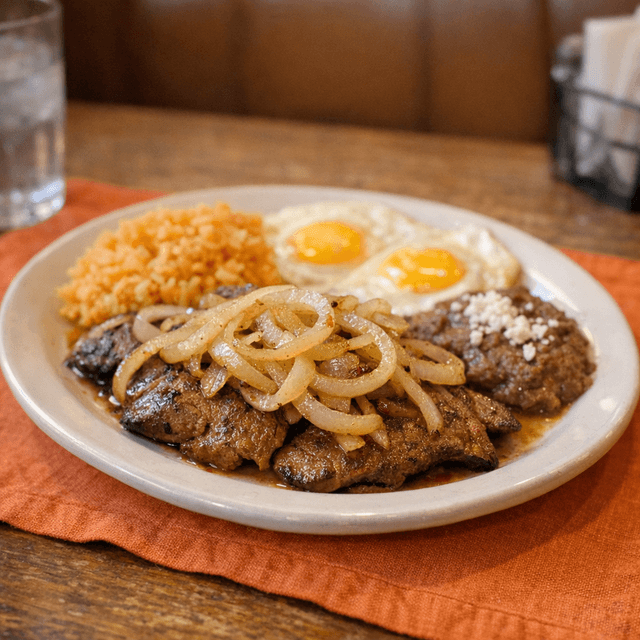 Hígado Encebollado (Breakfast)