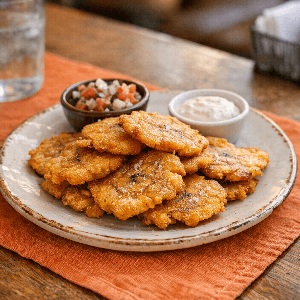 Patacones (Green Plantains)