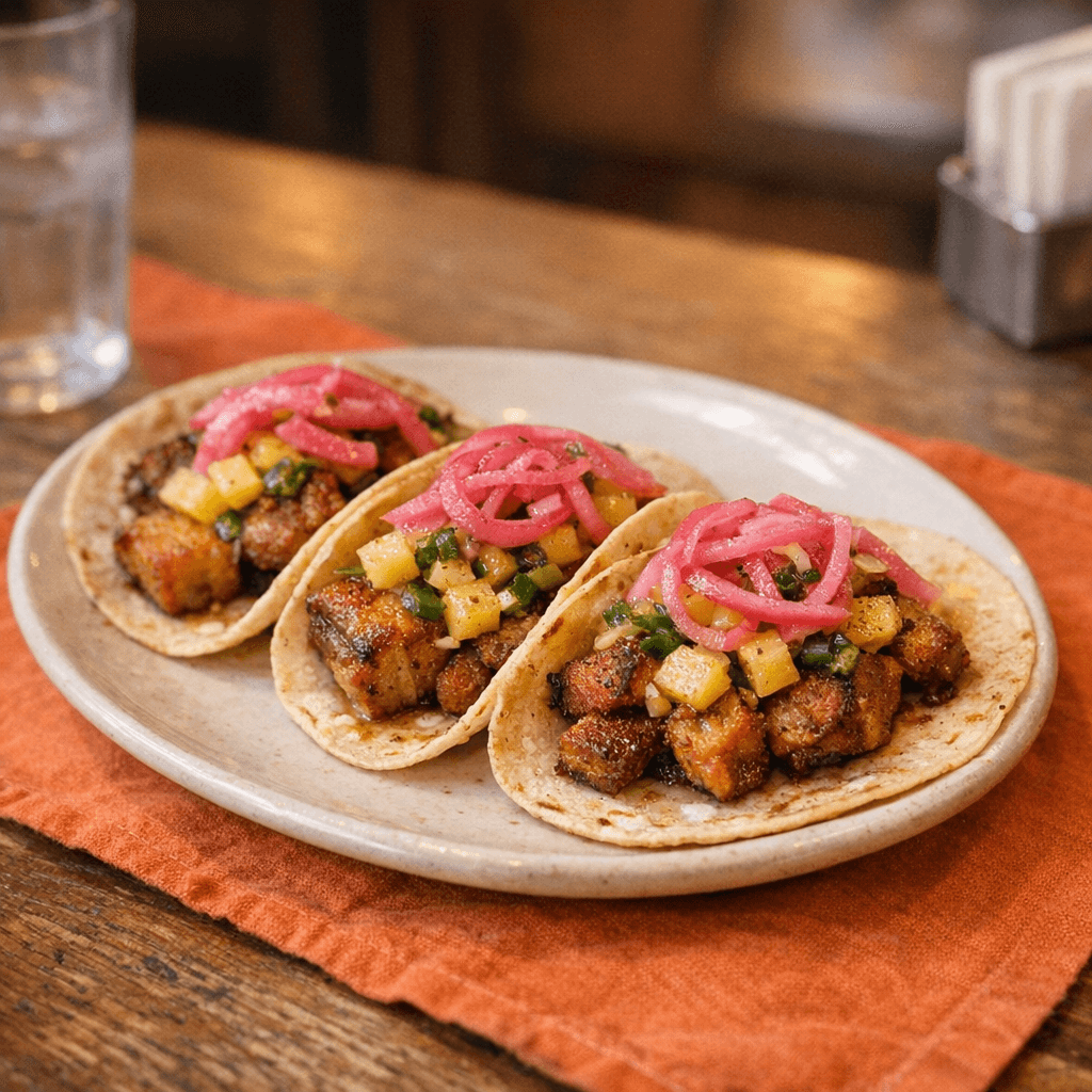 Tacos de Chicharrón (3)